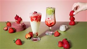 茶飲退草莓新品