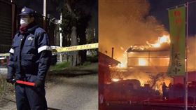 千葉縣柏市傳出有兩名50多歲老夫妻全身佈滿刀傷，雙雙不治，600公尺外又發生8棟房子連環燒。（圖／翻攝自X）