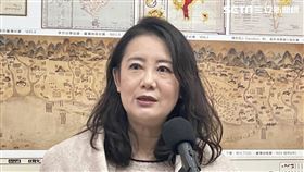 ▲民進黨團幹事長吳思瑤受訪。（圖／記者高逸帆攝影）