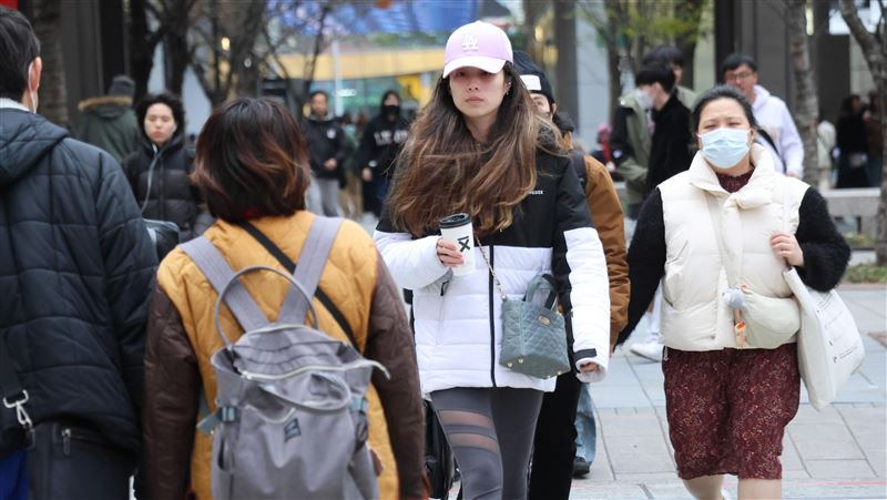 今晚強烈冷氣團達顛峰　極寒探7度地區曝