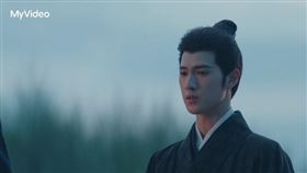 孟子義（左）在《九重紫》首度體驗螢幕深吻，被導演勸私底下多練練。（圖／台灣大哥大MyVideo提供）