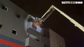 全聯倉儲失火尋獲男性遺體。（圖／翻攝畫面）