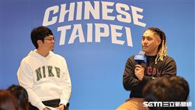 ▲12強球員吉力吉撈・鞏冠出席球迷見面會。（圖／記者劉彥池攝影）