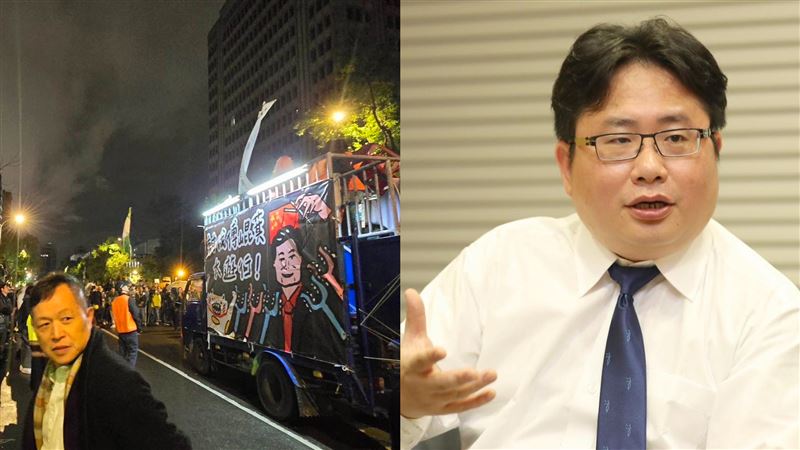 矢板明夫讚台灣抗議！批立委「吃相難看」