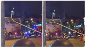 駕駛,分隔島,路燈,學生,校車,台中市,車禍,高中