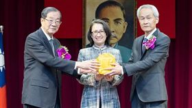 考試院長交接，由副總統蕭美琴監交（圖／總統府提供）