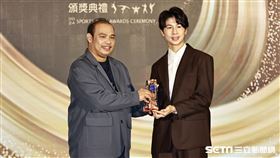 ▲113年體育運動精英獎頒獎典禮，拳擊女將林郁婷獲得最佳運動精神傑出獎。（圖／記者劉彥池攝影）