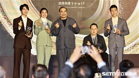 ▲113年體育運動精英獎頒獎典禮，林郁婷、陳念琴、程銘志、唐嘉鴻獲得最佳運動精神傑出獎。（圖／記者劉彥池攝影）