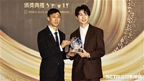 ▲113年體育運動精英獎頒獎典禮，拳擊女將林郁婷獲得最佳女運動員獎。（圖／記者劉彥池攝影）