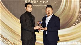 ▲113年體育運動精英獎頒獎典禮，射擊選手李孟遠獲得最佳男運動員傑出獎。（圖／記者劉彥池攝影）