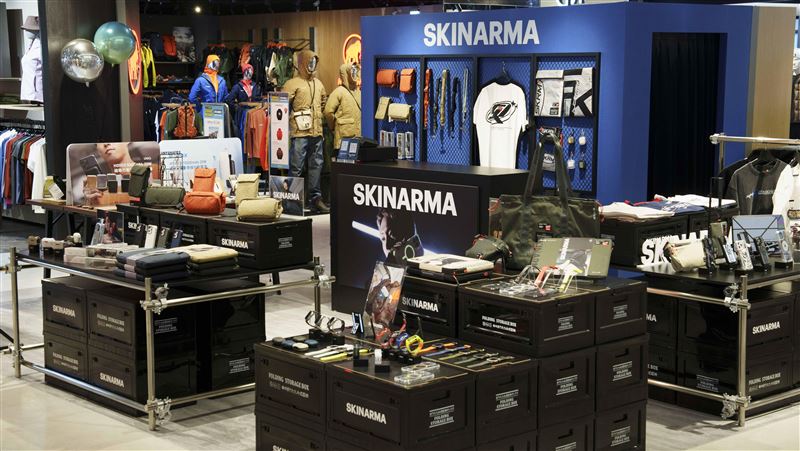 SKINARMA與亞瑟3C攜手新光三越A11開幕