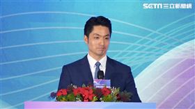 ▲台北市長蔣萬安出席雙城論壇致詞少一點共機艦呼嘯（圖／記者趙于瑩攝影）