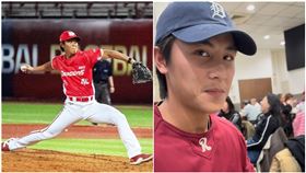 ▲味全龍呂詠臻被樂天桃猿以補償球員挑走，前一天穿著酒紅R標誌衣服聚餐。（圖／翻攝自味全龍臉書、李超IG）