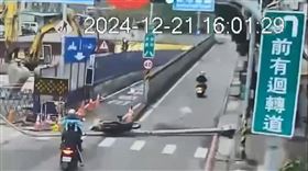 新北,樹林,路燈桿,倒塌,騎士,犁田,