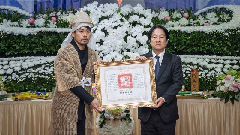 國策顧問彭添富告別式　賴清德親頒褒揚令