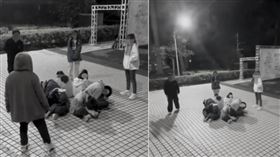 某高中手語社團近日爆出，學長姐要求學弟妹「低頭閉眼」接受訓話洗禮，影片曝光後遭到網友撻伐。（圖／翻攝自Threads）