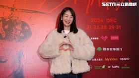 張惠妹大巨蛋第二天，賈永婕前來朝聖。（圖／記者鄭孟晃攝影）