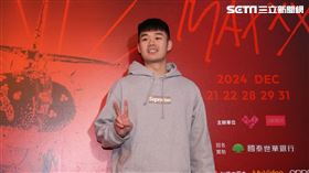 王齊麟來朝聖阿妹演唱會。（圖／記者鄭孟晃攝影）