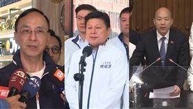宛 傅推翻韓柯1800

朱立倫（左）、傅崐萁（中）、韓國瑜（右）。（圖／資料照）傅崑萁、立法院。