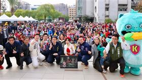 「2025台南市耶誕跨年系列活動」第三場親子場活動22日在民治市政中心南瀛堂廣場登場