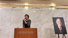 日本李登輝之友會忘年會 安倍昭惠受邀演講日本李登輝之友會22日舉辦年度忘年會，日本已故前首相安倍晉三遺孀安倍昭惠受邀進行專題演講。（李登輝基金會提供）中央社記者葉素萍傳真 113年12月22日