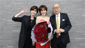 內田由紀、米倉涼子和岸部一德現身最後一場電影造勢活動。（圖／翻攝自ORICON NewS inc. X）