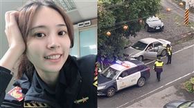 北宜林志玲吳晨如持槍喝止男駕駛。（圖／Threads@a1010110_2授權提供）