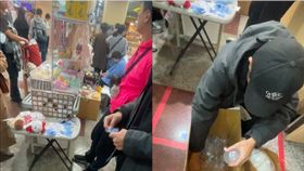 北車地下街市集一番賞爆藏籤，他為吉伊卡哇包牌，「3大獎全消失」。（圖／翻攝自threads）