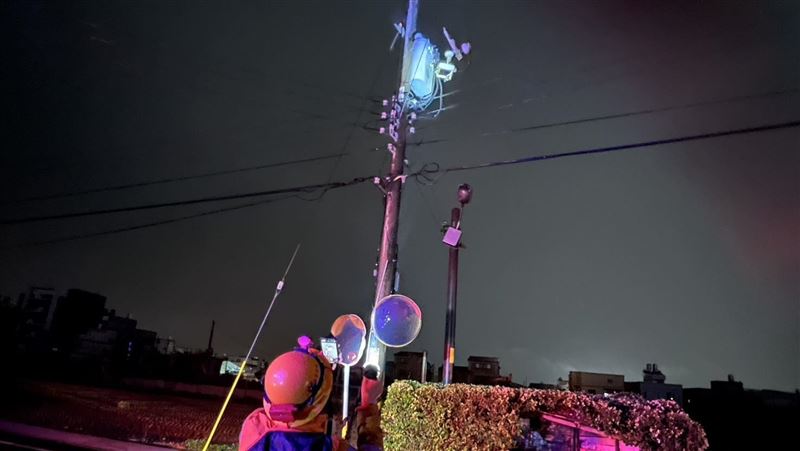 新／竹北2642戶大停電搶修！已全數復電