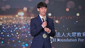 擊劍好手陳弈通獲得王楊嬌體育賽事創紀錄獎肯定。（圖／主辦單位提供）