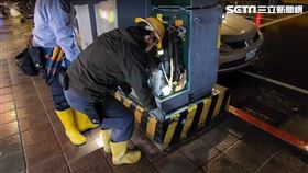 警戒線,店家,騎士,大同區,台北市,台電