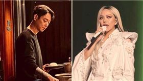 張惠妹與男友Sam低調交往13年感情穩定。（圖／翻攝自sam IG、中時資料照）