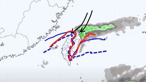 估1月上旬全台水氣多！春節1地區雨下不停