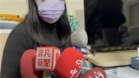 麥當勞17歲少女母親出面受訪。（圖／記者李依璇攝影）