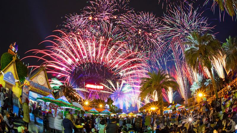 劍湖山天天放煙火到跨年！壽星入園100元