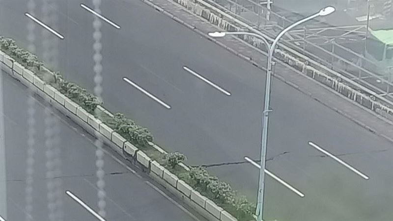 北新橋裂縫驚現　居民憂斷橋危機