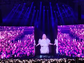 ▲張惠妹在演唱會大喊「爽」　四萬人一起狂歡狂喜落淚！幕後真相曝光（圖／資深媒體人鍾志鵬提供）