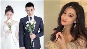 張馨予、何捷。（圖／翻攝自微博）