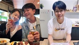 李易、六月。（圖／翻攝自臉書）