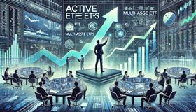 圖說：台灣主動式ETF與多資產ETF的引入，展現活躍的股票市場氛圍。／AI製圖