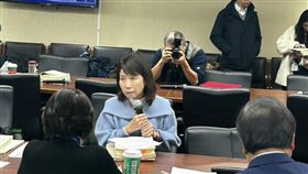 陳昭姿嗆「霸凌案不道歉就不審衛福部預算」。（圖／記者簡浩正攝影）