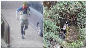 跑山,墜谷,北德拉曼,溪谷,新竹（圖／翻攝畫面）