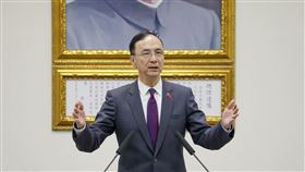 國民黨主席朱立倫主持中常會。（圖／國民黨提供）