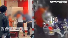 租屋糾紛爆衝突！房東租客扭打　還推倒警用機車