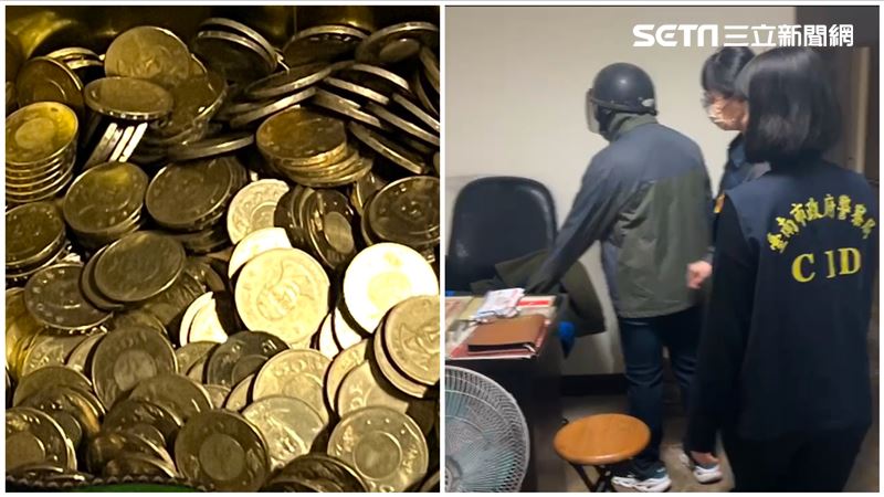 攤商老闆「62kg50元硬幣」被偷光　她幹的
