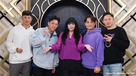 台灣隊成員吳昇峰、戴培峰、李凱威、江國豪上Yahoo TV《唐綺陽談星室》聊比賽心情。（圖／Yahoo TV《唐綺陽談星室》提供）