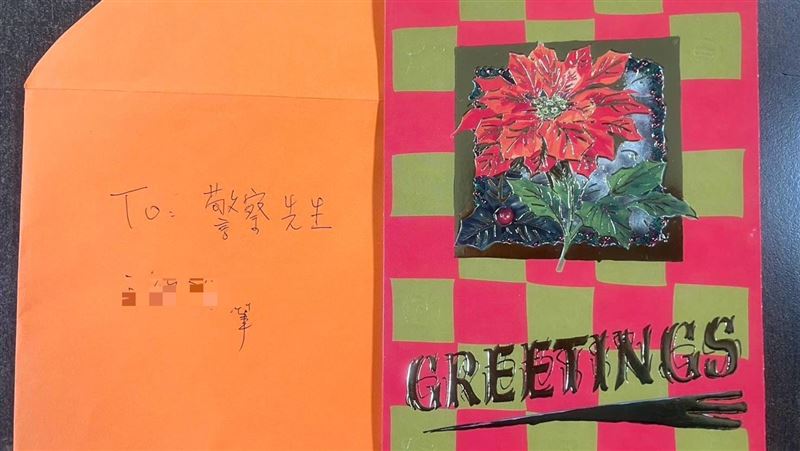 台中嬤失皮夾⋯接電話：員警送「聖誕禮」