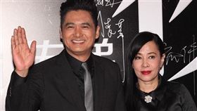 周潤發,陳薈蓮（翻攝自微博）