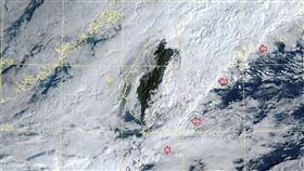 鄭明典「東北季風增強可以看見」
（圖／翻攝自鄭明典臉書）