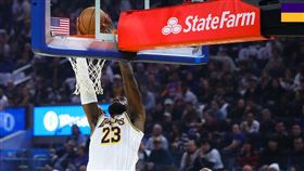 洛杉磯湖人一哥詹姆斯（LeBron James）。（圖／翻攝自湖人隊官方X）